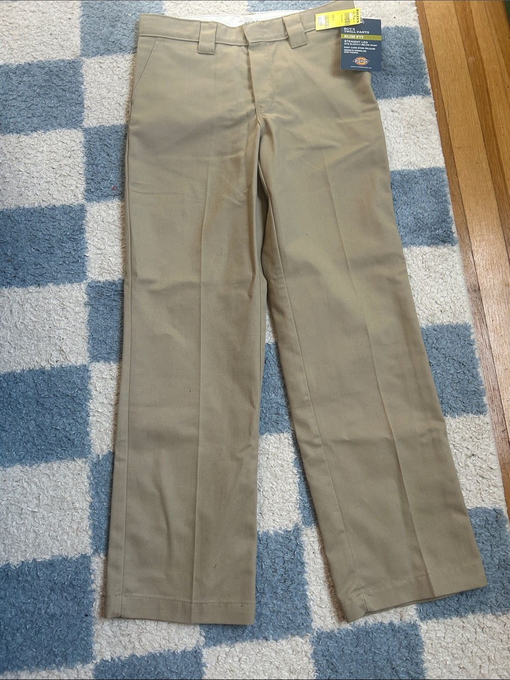 Dickies Boy’s Twill Slim Fit Pants